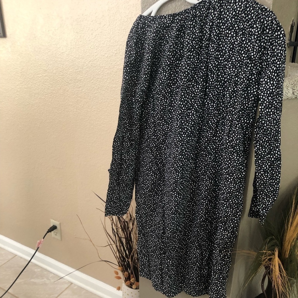 Velvet By Graham Spencer Polka Dot Dress Size XSmall - Picture 2 of 4